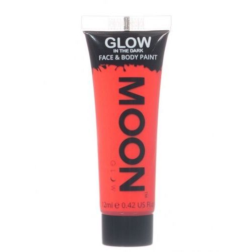 Gel Visage Et Corps Rouge Fluo Phosphorescent 12 Ml Moonglow ©,