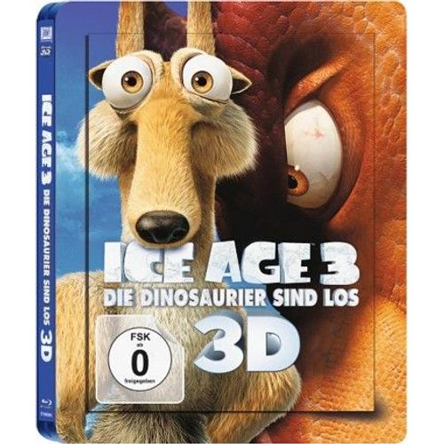 L'age De Glace 3 : Le Temps Des Dinosaures Steelbook Blu-Ray 3d/2d Edition Limitée