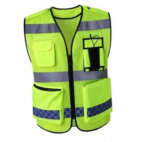 Gilet r¿¿fl¿¿chissant haute visibilit¿¿ jaune CB1577