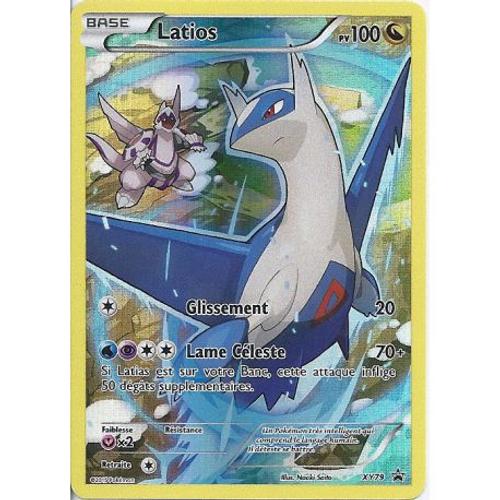 Carte Pokemon - Xy - Promo - Latios - Pv 100 - Xy79 - Carte Promo - Vf