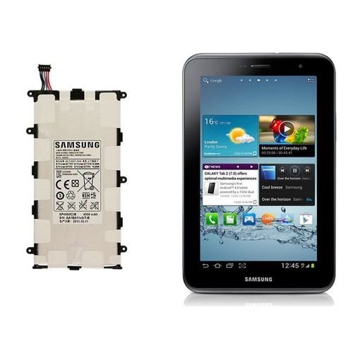 Samsung Sp4960c3b Batterie Pour Galaxy Tab 2 7.0 P3100 P3110 Et P3113 4000 Mah