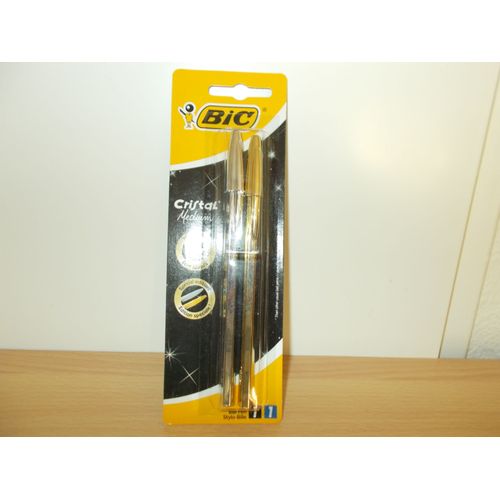 Bic Stylo À Bille Cristal Celebrate Sous Blister (Lot De 2)