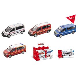 Die Cast Assortiment Camion Sécurité Francaise-Mondo
