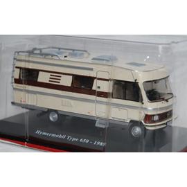 PASSION CAMPING CARS ALLEMAGNE 1985  au 1/43° HYMERMOBIL TYPE 650 