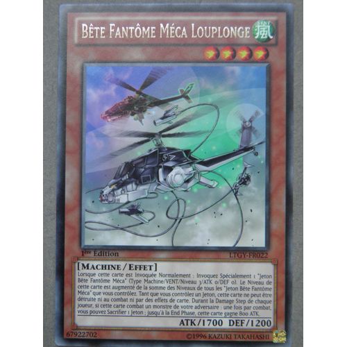 Yu-Gi-Oh - Bête Fantôme Méca Louplonge - Lgty-Fr022 - Rare