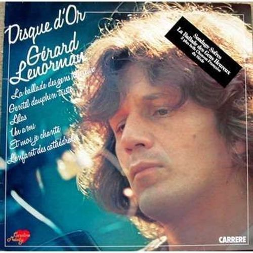 Gérard Lenorman " Disque D'or"