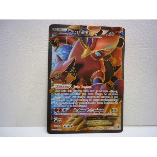 Pokémon - 107/114 - Volcanion Ex - Xy - Offensive Vapeur - Full Art