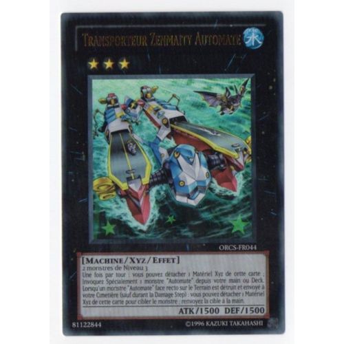 Yu-Gi-Oh! - Orcs-Fr044 - Transporteur Zenmaity Automate - Ultra Rare