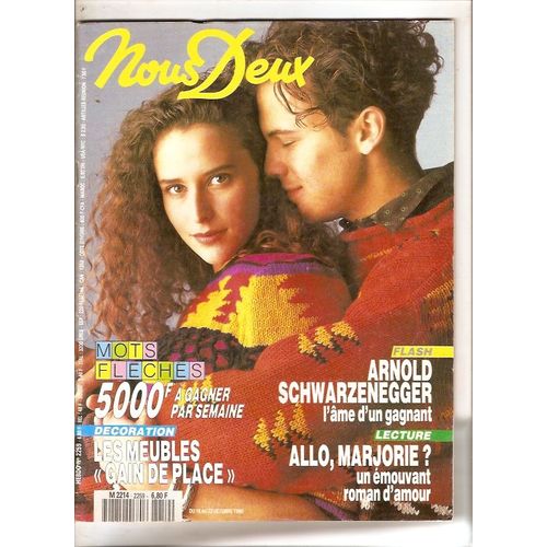 Pauline Ester 1p/ Arnold Schwarzenegger 2p/ Articles Photos Cher / Richard Berry / Glenn Medeiros / 2259 