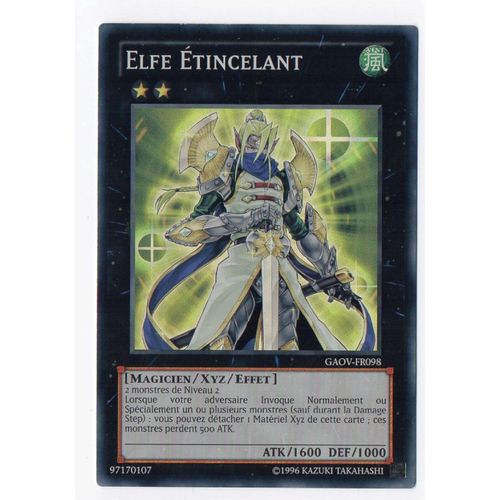 Yu-Gi-Oh! - Gaov-Fr098 - Elfe Etincelant - Super Rare