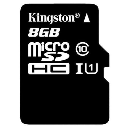 Micro SD Kingston 8 Go - SDHC - Class10 - Carte Mémoire TF + Kingston MobileLite G4 pour caméra mobile