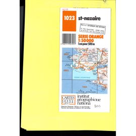 SAINT NAZAIRE 1023 1:50 000 - Tourisme | Rakuten, image size:1423x2000