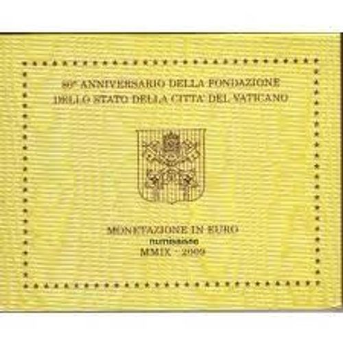 Coffret Bu Neuf 2 Euro Vatican 2009 Année Astronomie Rare