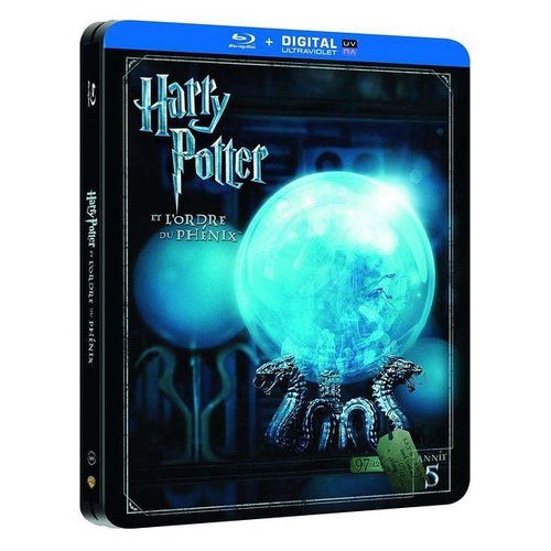 Harry Potter Et L'ordre Du Phénix - Édition Steelbook Limitée - Blu-Ray