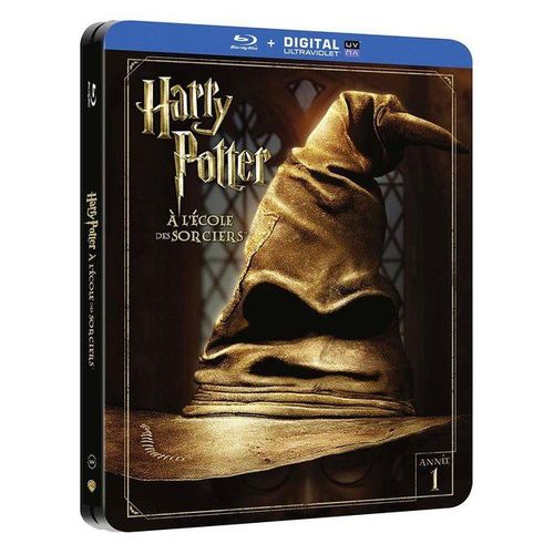 Harry Potter À L'école Des Sorciers - Édition Steelbook Limitée - Blu-Ray