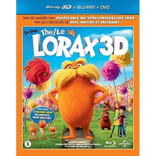 Dr. Seuss - Le Lorax [Blu-Ray + Blu-Ray 3d + Dvd]