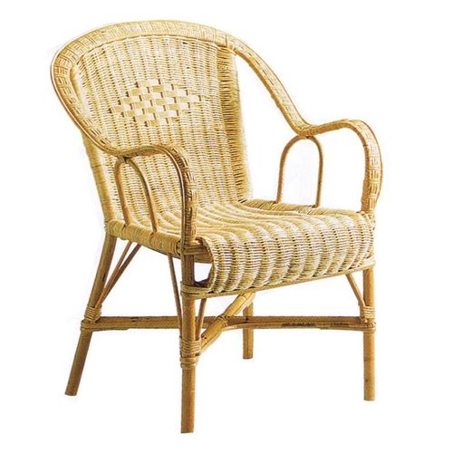 Fauteuil En Manau Et Moelle De Rotin