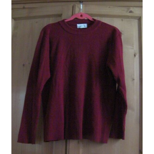 Pull Bordeaux Afibel - Taille 46-48