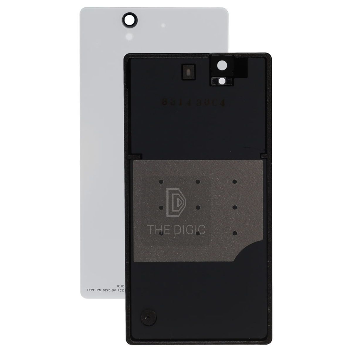 Remplacement Vitre Arrière Cache Batterie Pour Sony Xperia Z Lt36h C6602 C6603 - Blanc