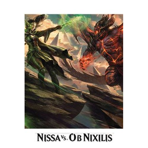 Magic The Gathering Présentoir Duel Deck Nissa Vs. Ob Nixilis (6) *Anglais*