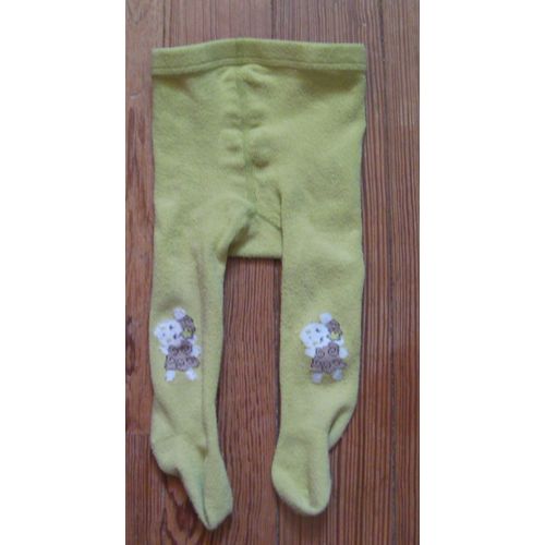 Collants Verts - Taille 6/12 Mois