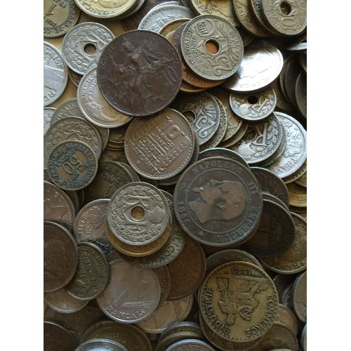 1 Kilo De Monnaies Francaises 1853 À 1959