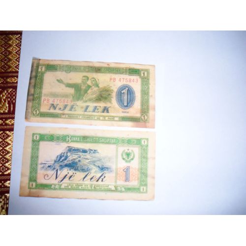 Billet 1 Lek 1964 Albanie