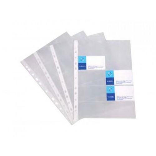 10 Pochettes Perforées Transparentes Pour Cartes De Visite - A4 - Viquel