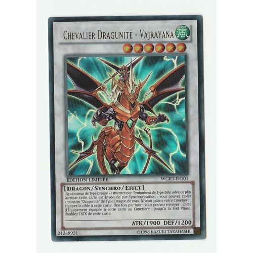 Yu-Gi-Oh! - Wgrt-Fr101 - Chevalier Dragunité - Vajrayana - Ultra Rare