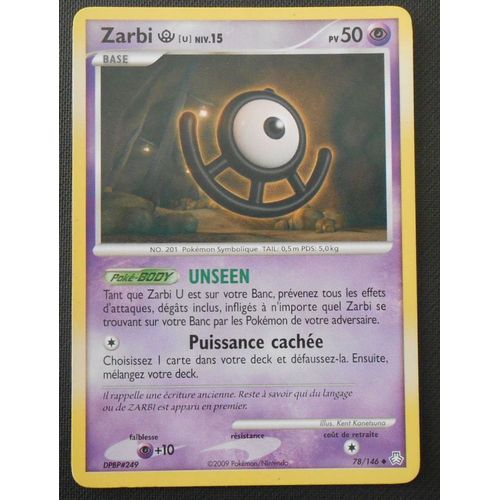 Zarbi (U) 78/146 -Diamant & Perle - Éveil Des Légendes- Vf