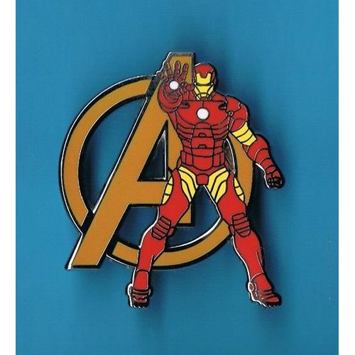 10698 // 1 Pin's: The Avengers Tony Stark  Iron Man  Marvel . (© Marvel © Disney)