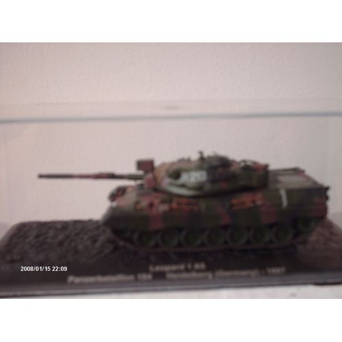 Leopard  1 A5  Panzerbataillon 184 Heidelberg (Germany) 1987-Altaya