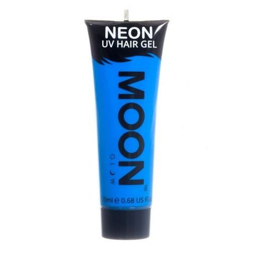 Gel Cheveux Bleu Fluo Uv Moonglow? 20 Ml,