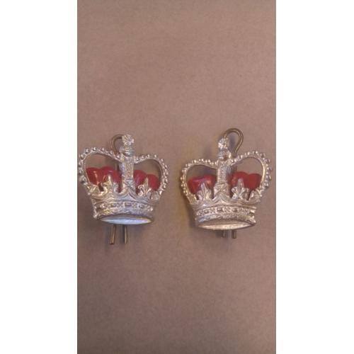 2 Boutons British Royal Army