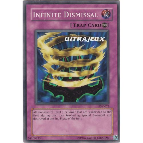 Yu-Gi-Oh! - Psv-072 - Infinite Dismissal - Commune