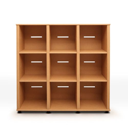 Bookcase New World - Natur Set 10 Pcs.