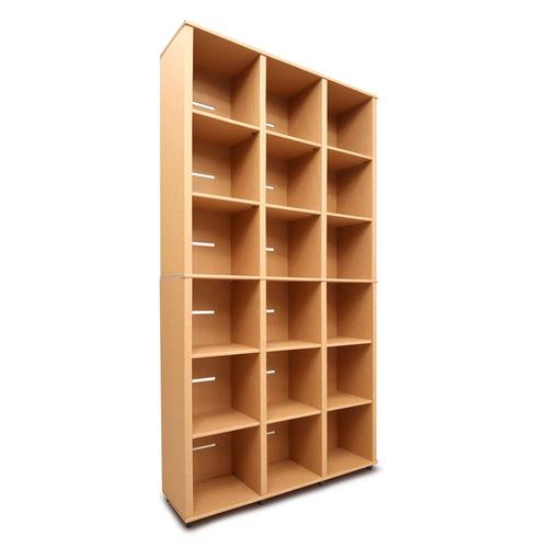 Bookcase Big Daddy With Shelves - Natur Set 10 Pcs.