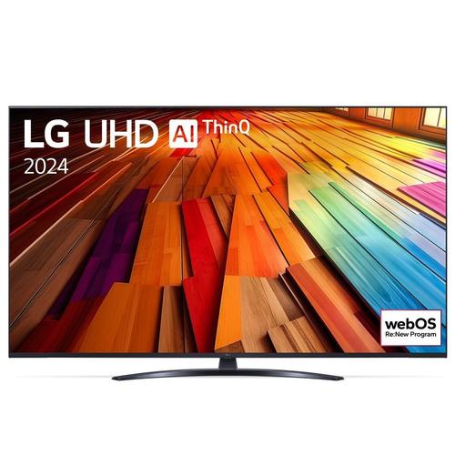 TV LED LG 55UT81 139 cm 4K UHD Smart TV 2024 Noir et Bleu