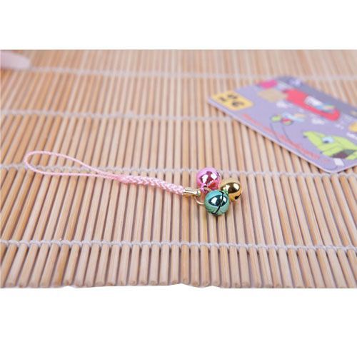 Porte-Clés Clochettes Attache Décoration Portable Téléphone Kawaii Mignon Lolita Black Sugar Mode Japonaise Harajuku Coloris Violet, Jaune, Rose Et Rouge