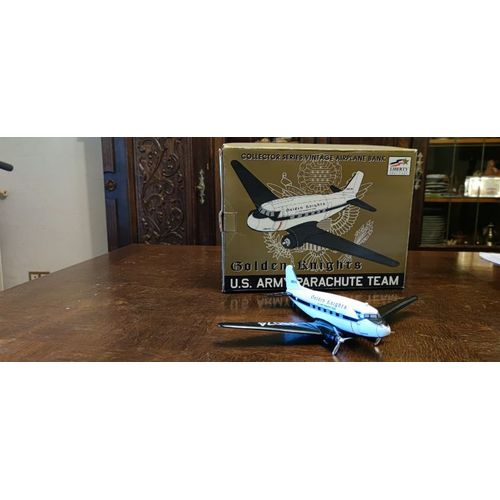 Dc3 1936 Airplane Bank Liberty Classics By Spec Cast