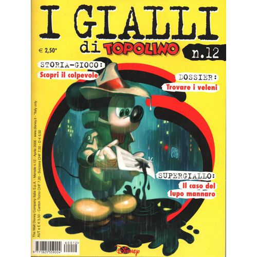 I Gialli Di Topolino N°12 (Avril 2005)