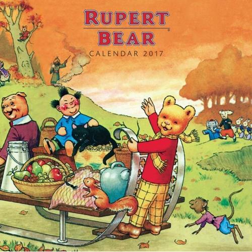 2017 Rupert Bear Wall Calendar