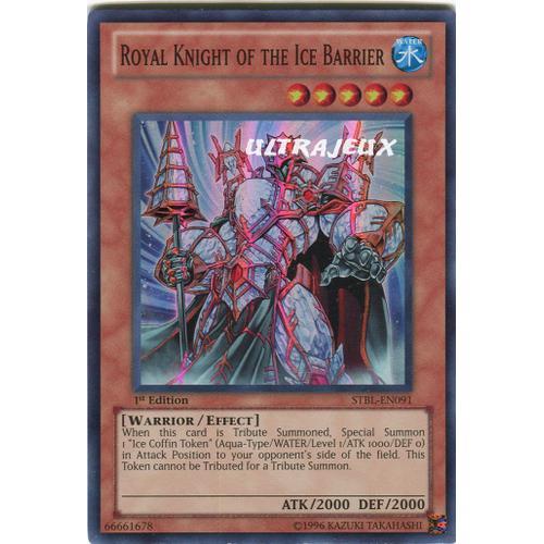 Yu-Gi-Oh! - Stbl-En091 - Royal Knight Of The Ice Barrier - Super Rare
