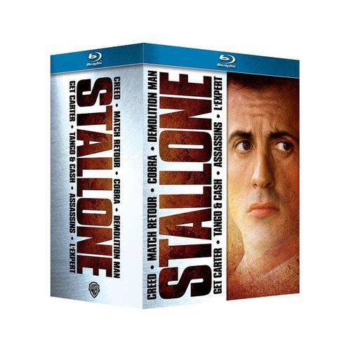 Stallone : Creed + Cobra + Demolition Man + Match Retour + Tango & Cash + Assassins + L'expert - Pack - Blu-Ray