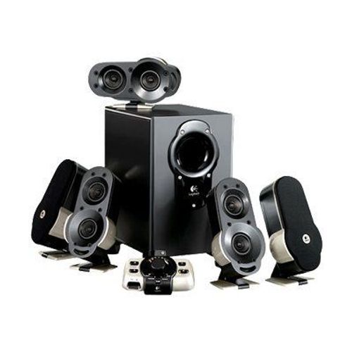 Logitech G51 - Système de haut-parleur - pour PC - Canal 5.1 - 155 Watt (Totale)