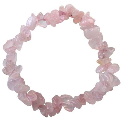 Bracelet Baroque Quartz Rose - Lot De 5