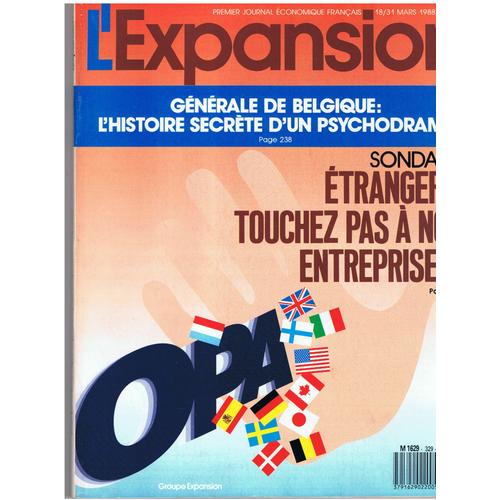 L'expansion 329 .Etrangers Touchez Pas À Nos Entreprises