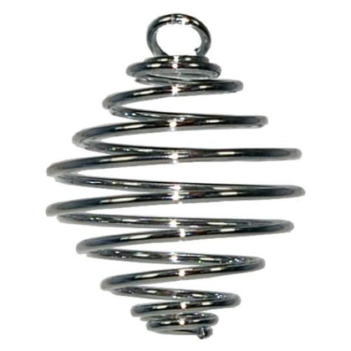 Spirale Argentée - Lot De 5 - Petit Modèle