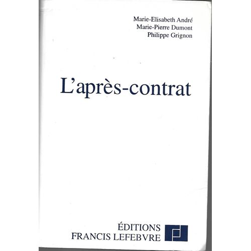 L'après-Contrat