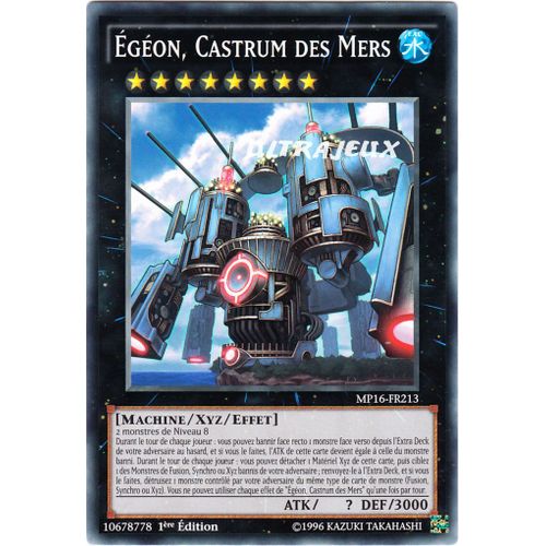 Yu-Gi-Oh! - Mp16-Fr213 - Égéon, Castrum Des Mers - Commune